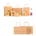 Hot Sale Shopping Kraft Handle Peper Bag